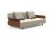 Καναπές-Κρεβάτι Long Horn Deluxe Excess Lounger Με Μπράτσα 245*114*79εκ (Μπέζ)